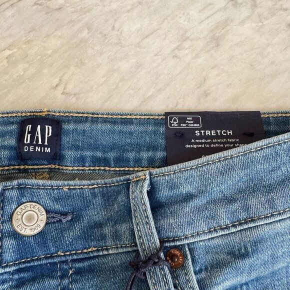 GAP High Rise True Skinny Ankle Jean Size 12/32P NWT - Picture 4 of 11